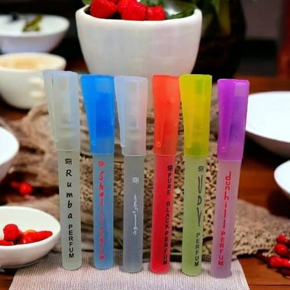 6 pcs, Long Lasting Perfume Set (Pack Of 6)