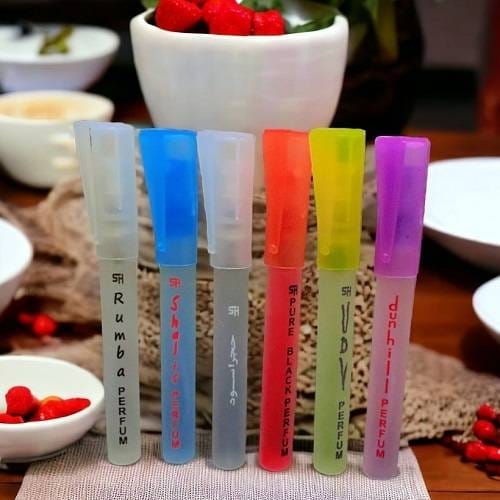 6 pcs, Long Lasting Perfume Set (Pack Of 6)